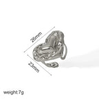 love-heart-shaped-stainless-steel-18k-ear-stud-and-ring - Viexta