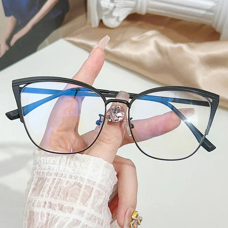 womens-cat-eye-anti-blu-ray-glasses - Viexta