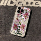 Versatile Flower Transparent TPU iPhone Case