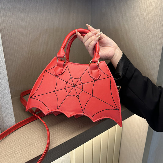 Halloween Spider Web Saddle Bags