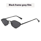 Cat Eye Metal Sunglasses - Viexta