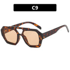 Ins Big Frame Leopard Sunglasses - Viexta