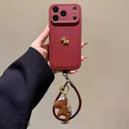 Red Little Golden Horse iPhone Case - Viexta