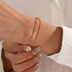 Electroplated Round Bead Stainless Steel For Women