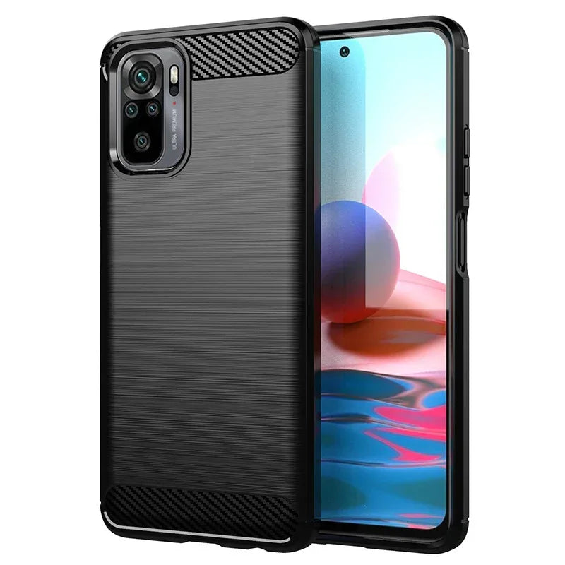 Redmi Silicone Full-body Brushed Anti-drop Phone Case - Viexta