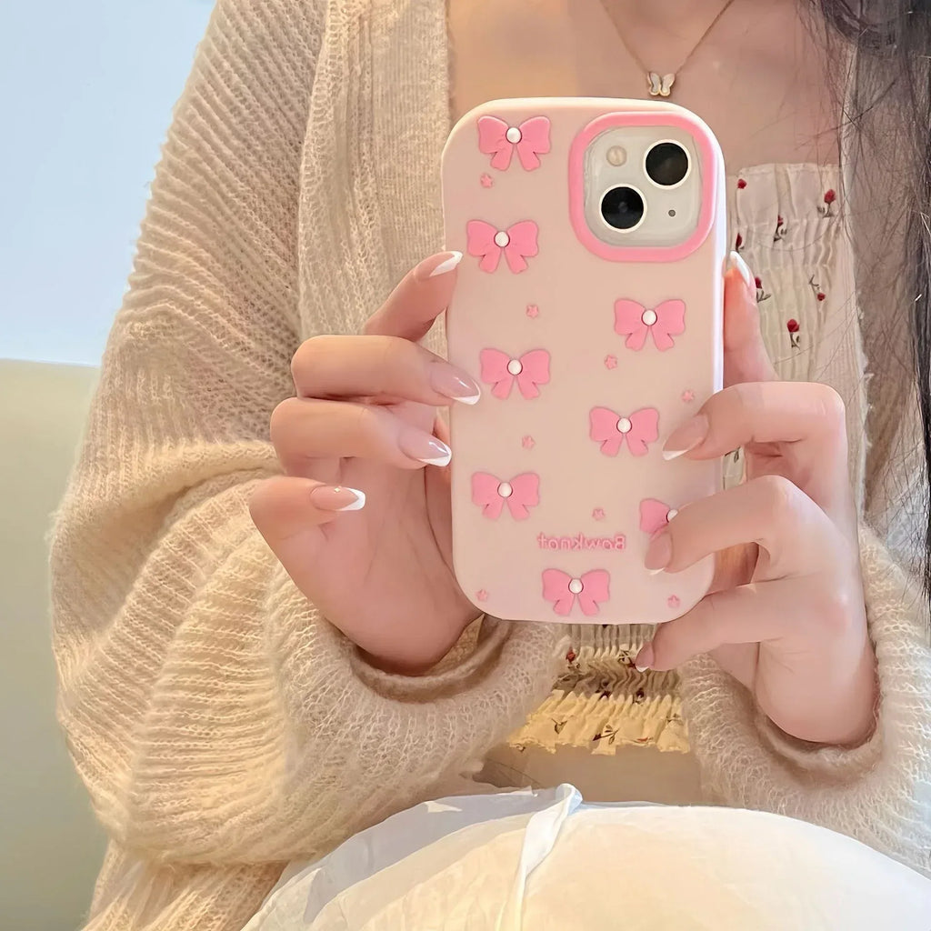 silicone-bow-iphone-case - Viexta