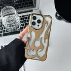electroplated-hollow-heat-dissipation-iphone-case - Viexta
