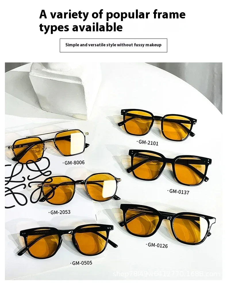 Brown TR90 Sun Shade Sunglasses - Viexta