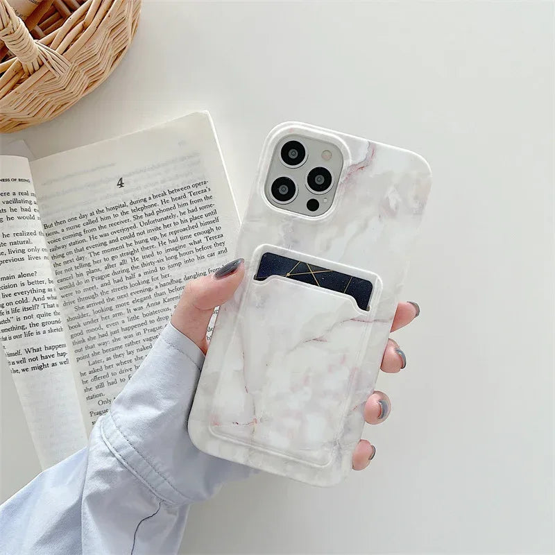 Retro Flower Card iPhone Case - Viexta