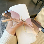 Fashion Large Frame Retro Sunglasses - Viexta