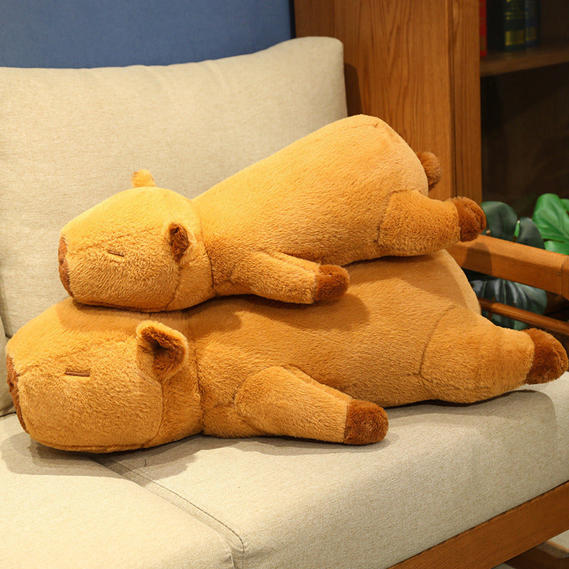 Cute Capybara Embroidered Cushion plush