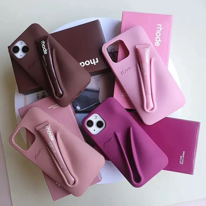 Silicone Lip Gloss iPhone Case - Viexta