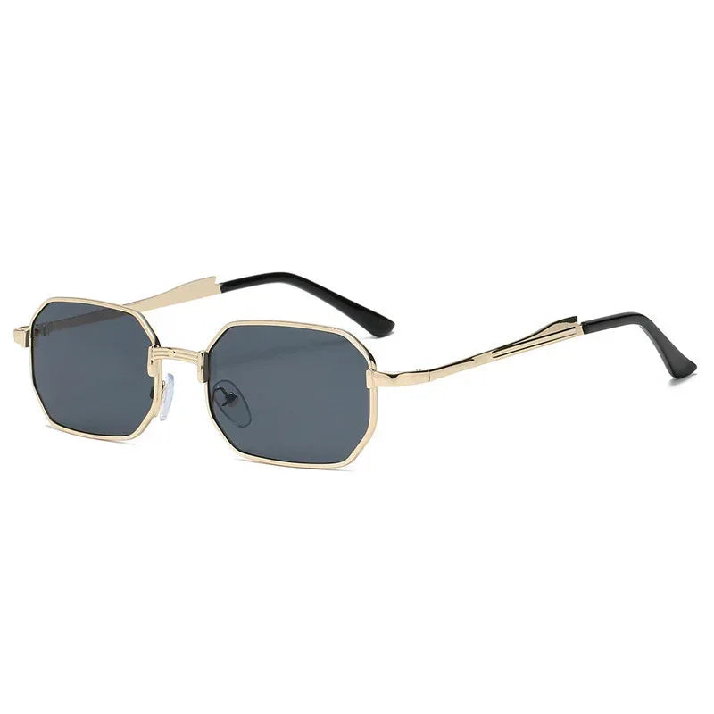polygon-metal-sun-glasses - Viexta