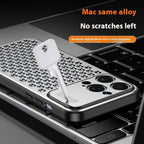 applicable-honeycomb-heat-dissipation-iphone-case - Viexta