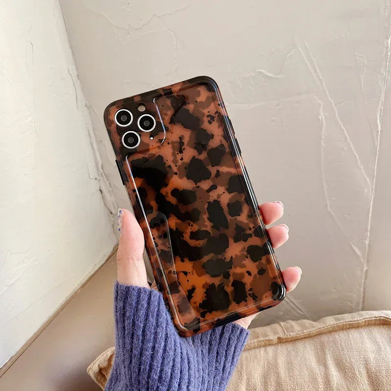 vintage-amber-pattern-iphone-case - Viexta