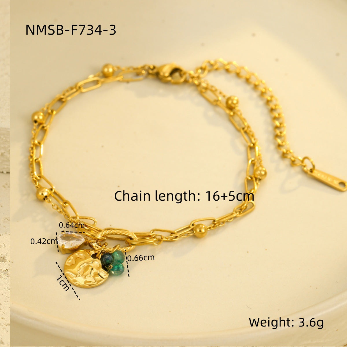 18K Titanium Steel Bracelet