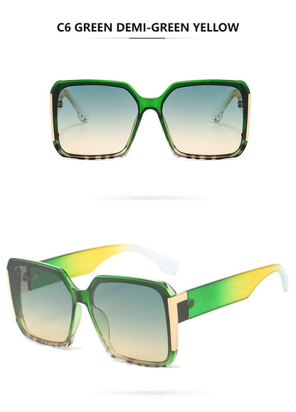 Retro Fashion Outdoor Box Sunglasses