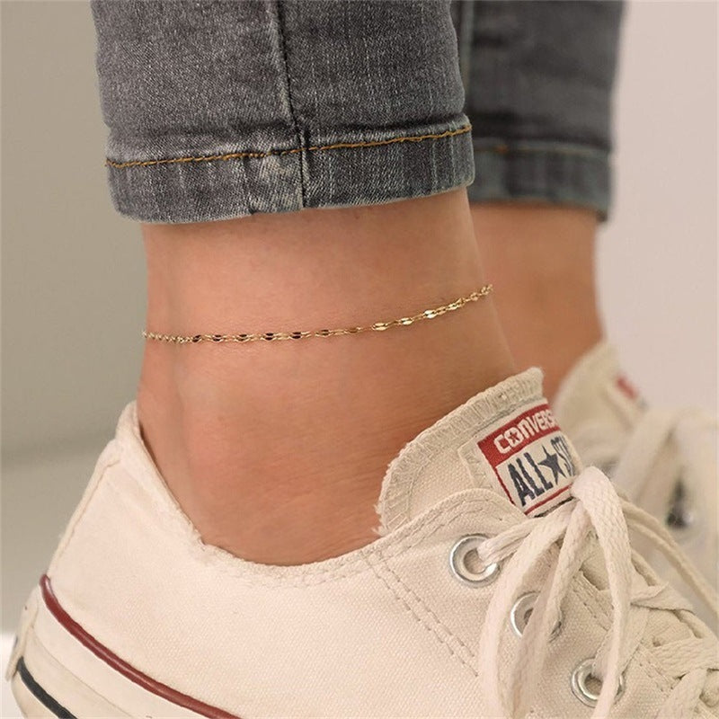 Niche Women's Stainless Steel Anklets