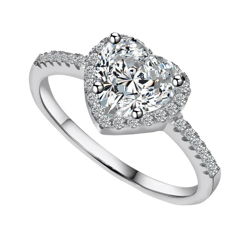 Luna Heart Ring - Viexta