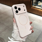 Fine Circle Magnetic iPhone Case Liquid Silicone - Viexta