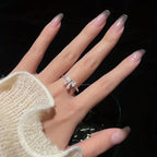 Bowknot Open Ring - Viexta