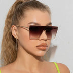 Large-frame Square Sunglasses - Viexta