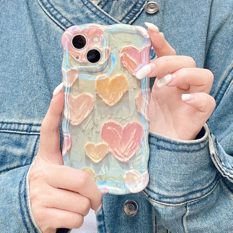 Advanced Oil Painting Love iPhone Case - Viexta