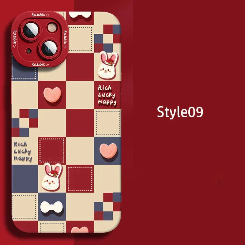 Silicone Cartoon iPhone Case - Viexta