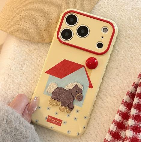 Little Horse 3D Cartoon iPhone Case - Viexta