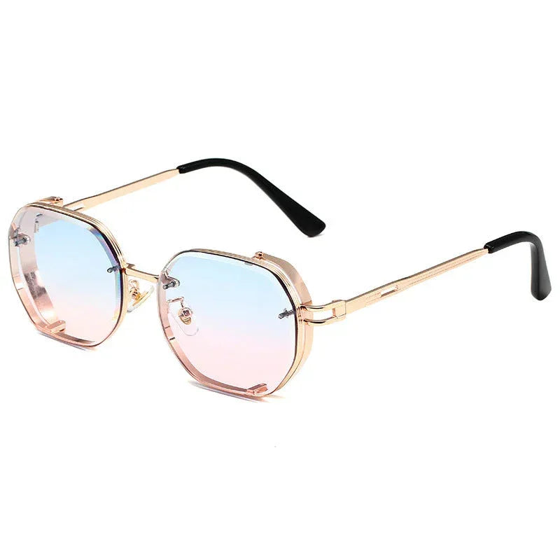 metal-edge-square-frame-sunglasses - Viexta