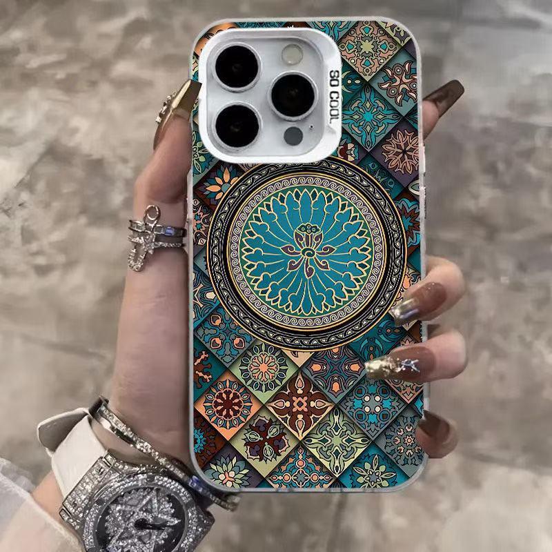 Ethnic Style Patterned iPhone Case - Viexta