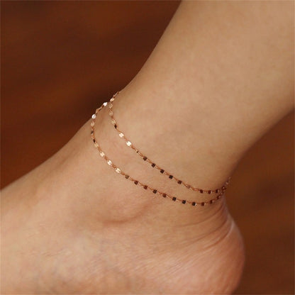 Niche Women's Stainless Steel Anklets