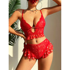 Sexy Red Love Valentine's Day Lingerie