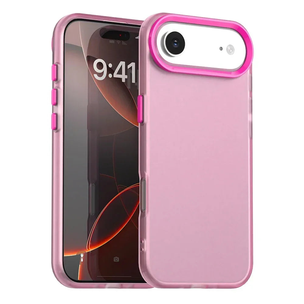 Airbag Anti-fall Candy Frosted iPhone Case - Viexta