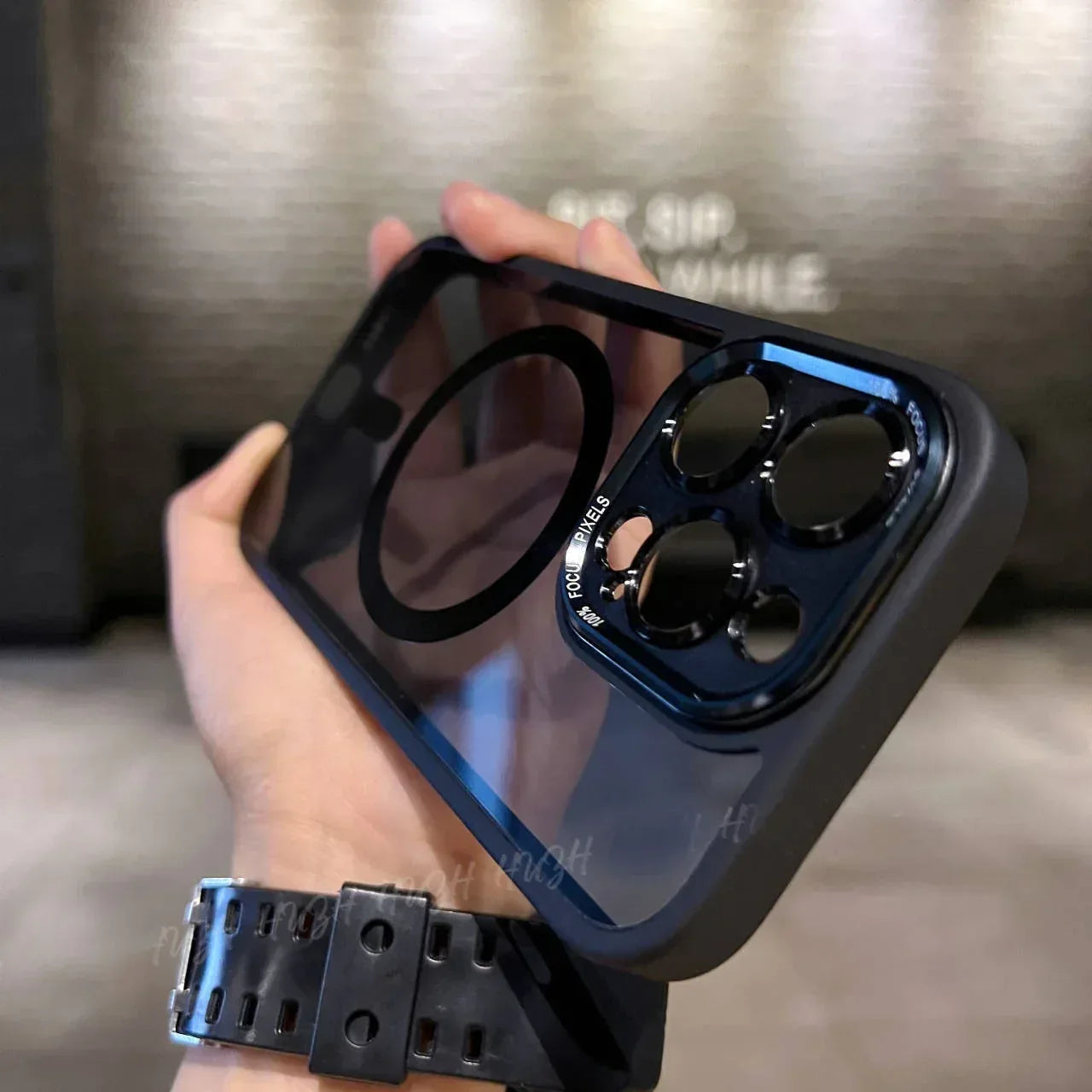 Advanced Primary Color Titanium Lens iPhone Case - Viexta