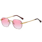 Metal Frameless Sunglasses