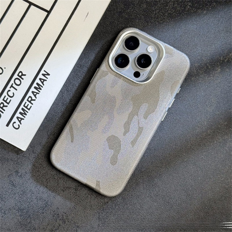 Camouflage Magnetic Drop-resistant iPhone Case