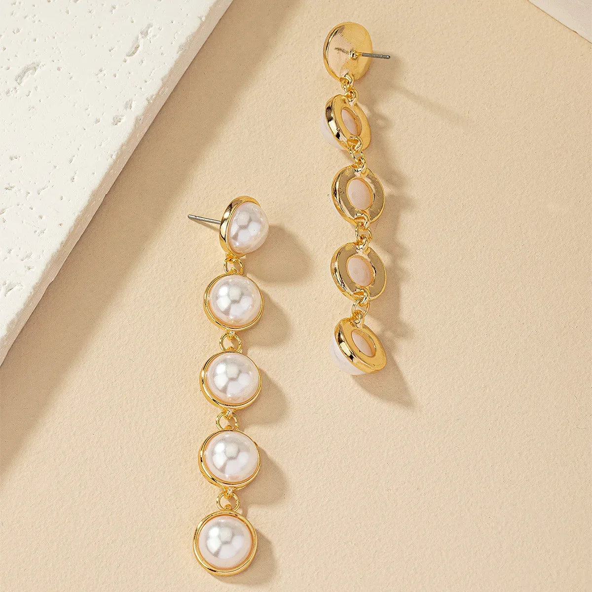 Pearl Long Versatile Elegant Tassel Earrings - Viexta