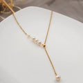 Fresh Water Pearl Grace Clavicle Chain - Viexta