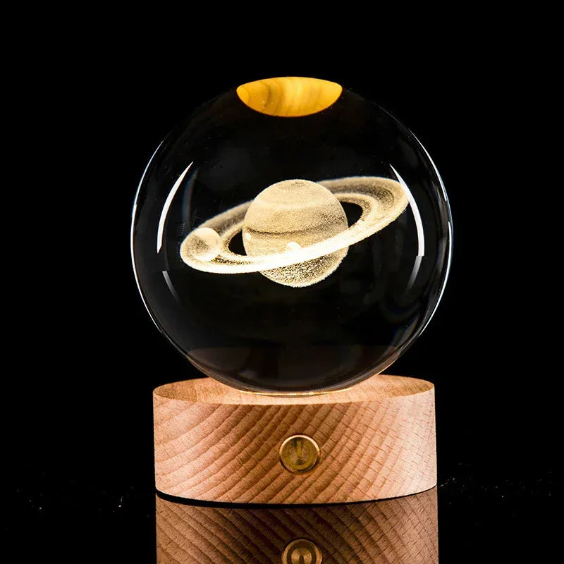 Luminous Galaxy Crystal Ball - Viexta