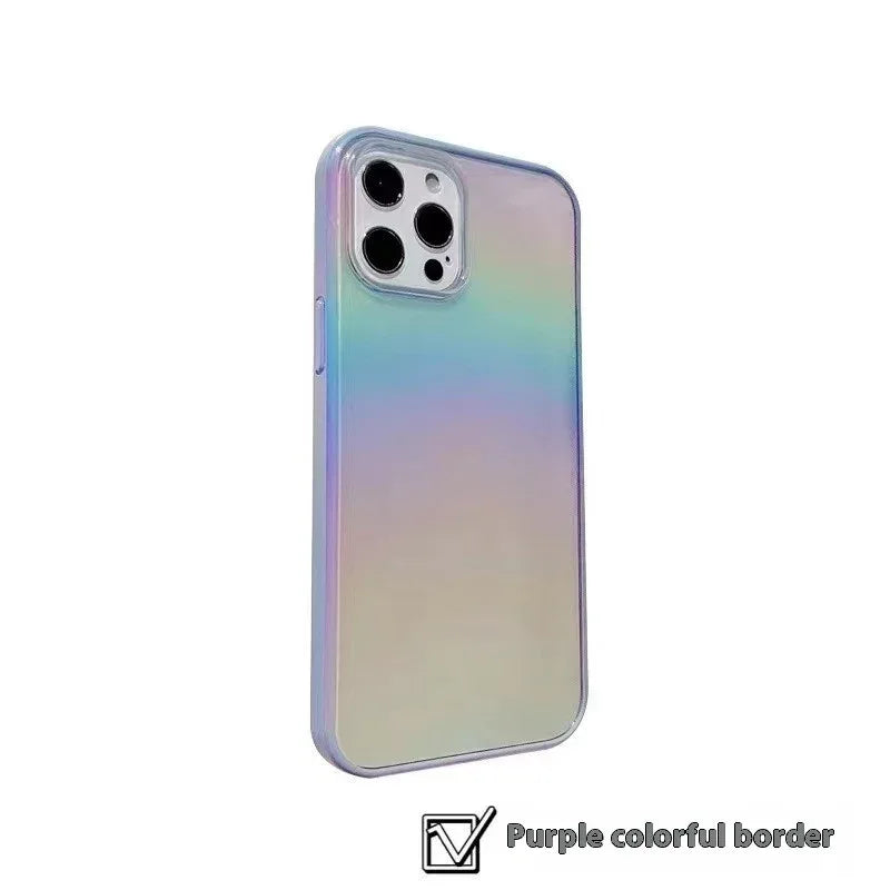 Colorful Transparent 2-in-1 iPhone Case - Viexta