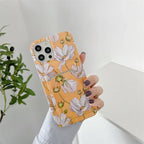 Retro Flower Card iPhone Case - Viexta