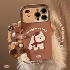 Brown 3D West Highland Terrier iPhone Case - Viexta