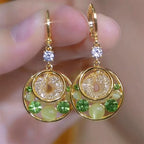Champagne Cat's Eye Earrings