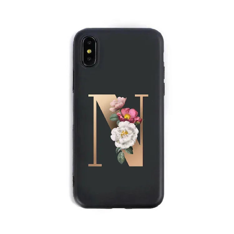 26 English Alphabet Silicone Phone Cases for IPHONE - Viexta