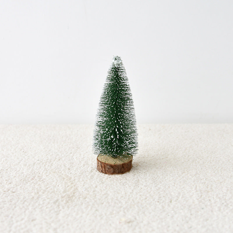 Mini Christmas Tree with Pine Needles