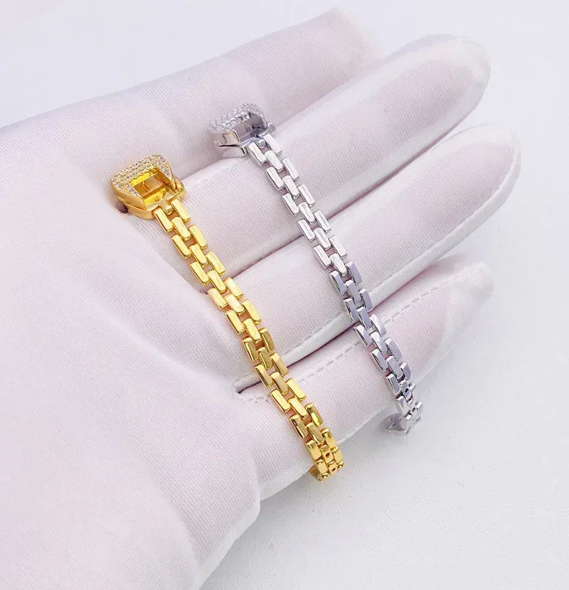 18k-soft-chain-snake-ring-bracelet - Viexta