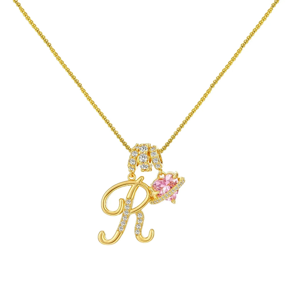 Dopamine 26 English Letter Necklace - Viexta