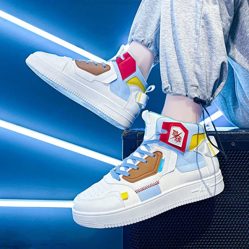Sports High-top Sneakers - Viexta