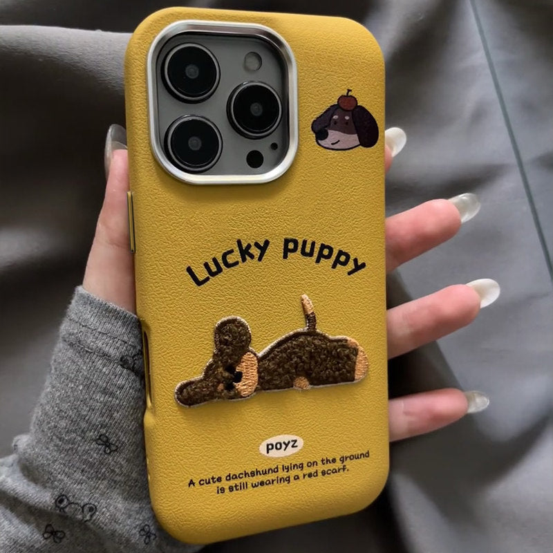 Puppy Frame iPhone Case